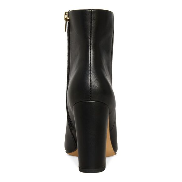 MADDEN GIRL Womens Black Comfort Knox Square Toe Block Heel Zip-Up Booties 10 M - Picture 3 of 4